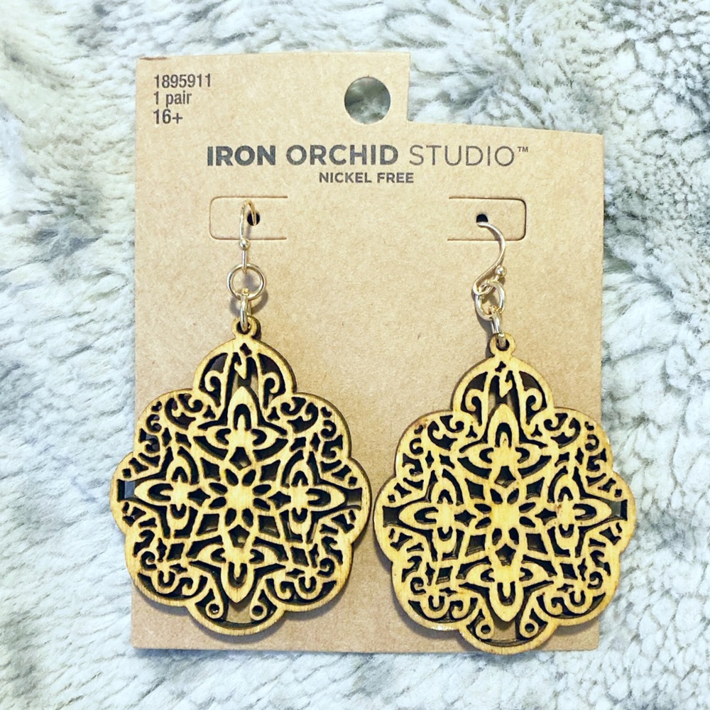 Wooden Earrings